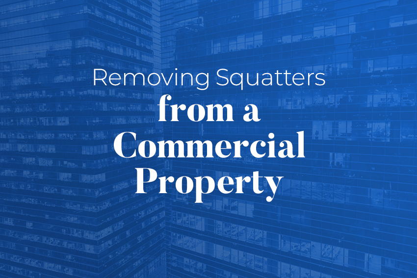 Removing Squatters